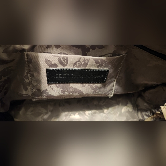 NWOT Rebecca Minkoff $425 Leather Always On The Side Zip Regan Tote Bag Beige - Picture 5 of 6